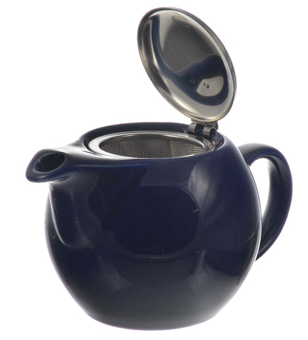 Infuser Teapot: 2 Cup Clipper Teapot - Blue, 500ml/17.6 fl. oz