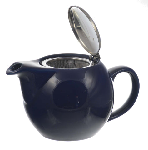 Infuser Teapot: 2 Cup Clipper Teapot - Blue, 500ml/17.6 fl. oz