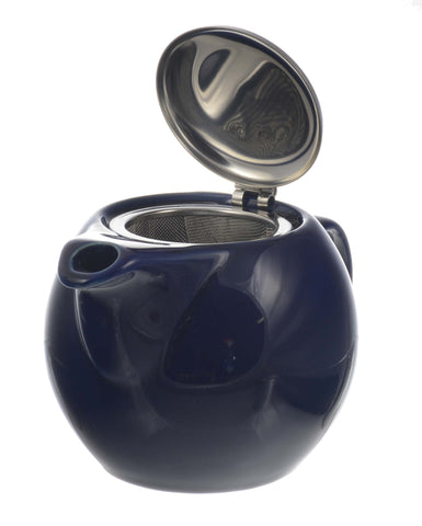 Infuser Teapot: 2 Cup Clipper Teapot - Blue, 500ml/17.6 fl. oz