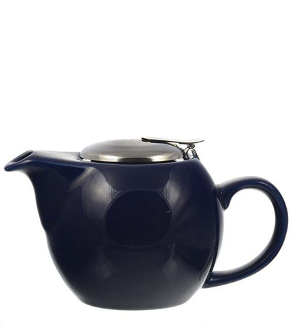 Infuser Teapot: 2 Cup Clipper Teapot - Blue, 500ml/17.6 fl. oz