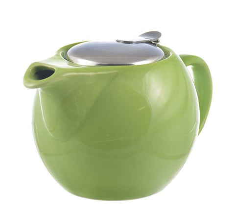 Infuser Teapot: 2 Cup Clipper Teapot - Green, 500ml/17.6 fl. oz