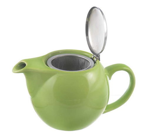 Infuser Teapot: 2 Cup Clipper Teapot - Green, 500ml/17.6 fl. oz