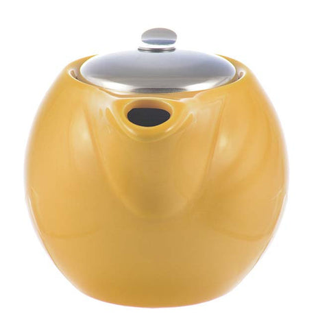 Infuser Teapot: 2 Cup Clipper Teapot - Orange, 500ml/17.6 fl. oz