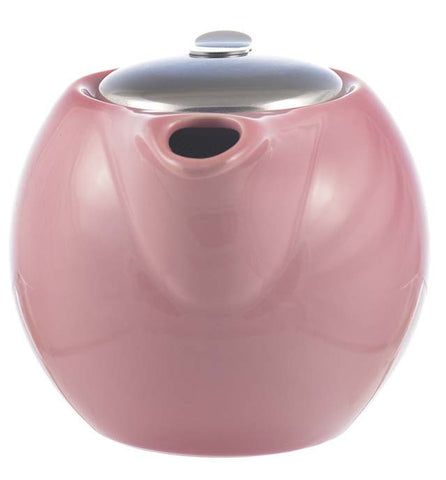 Infuser Teapot: 2 Cup Clipper Teapot - Pink, 500ml/17.6 fl. oz