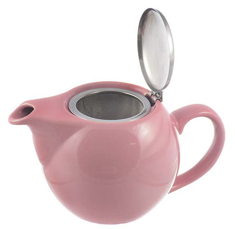 Infuser Teapot: 2 Cup Clipper Teapot - Pink, 500ml/17.6 fl. oz