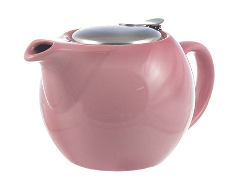 Infuser Teapot: 2 Cup Clipper Teapot - Pink, 500ml/17.6 fl. oz