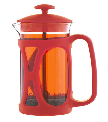 French Press: GROSCHE Basel - Red, available in 2 sizes