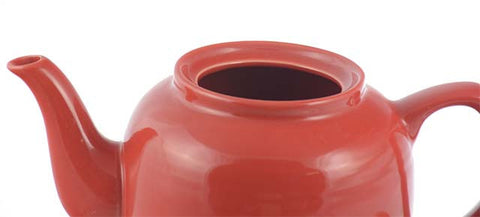 Teapot: 6 Cup Windsor Teapot - Red, 1150ml/39 fl. oz