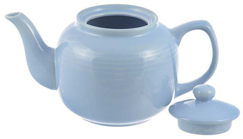 Teapot: 6 Cup Windsor Teapot - Powder Blue, 1150ml/39 fl. oz