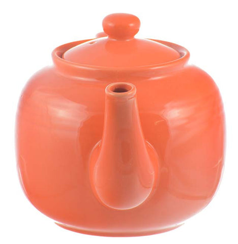 Teapot: 6 Cup Windsor Teapot - Orange, 1150ml/39 fl. oz