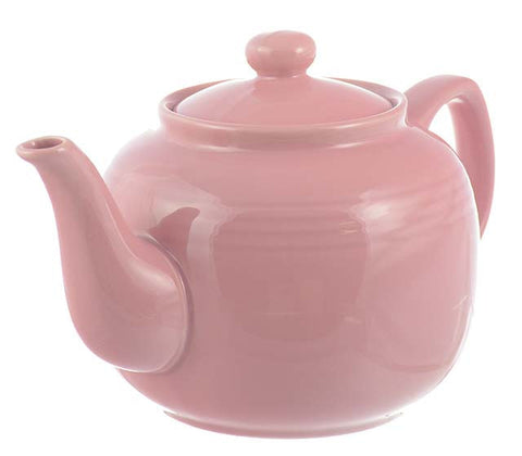 Teapot: 6 Cup Windsor Teapot - Pink, 1150ml/39 fl. oz