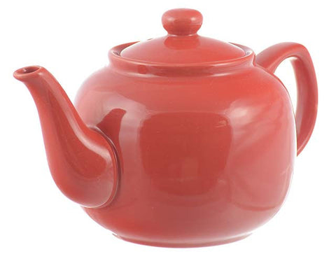 Teapot: 6 Cup Windsor Teapot - Red, 1150ml/39 fl. oz