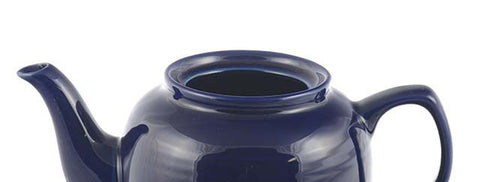 Teapot: 6 Cup Windsor Teapot - Royal Blue, 1150ml/39 fl. oz