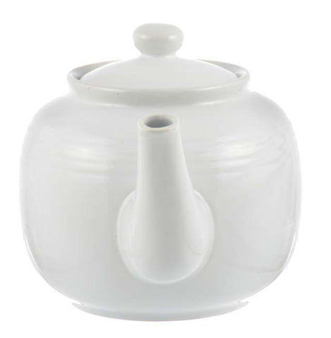 Teapot: 6 Cup Windsor Teapot - White, 1150ml/39 fl. oz