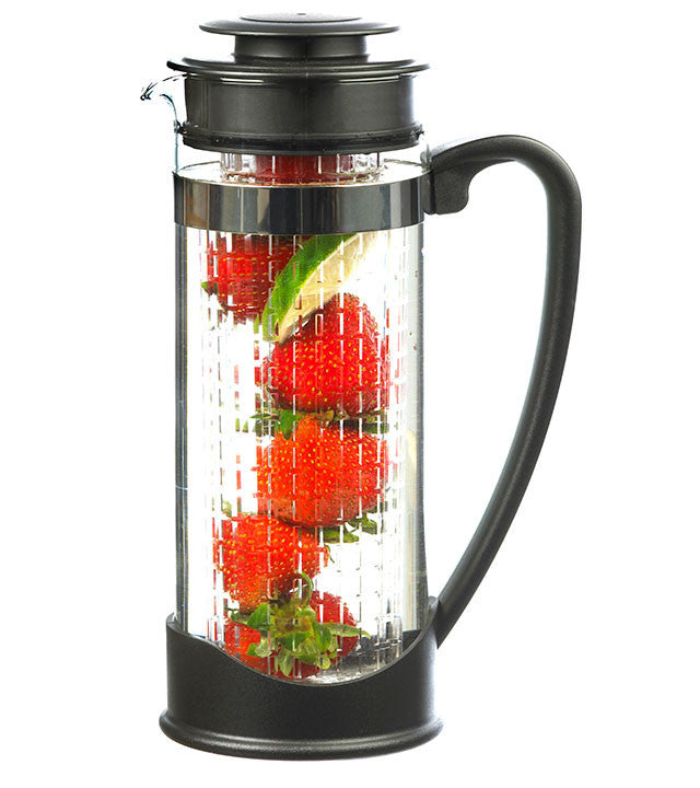 Glass Water Infusion Pitcher, BPA Free Fruit Infuser