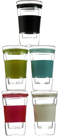 grosche infuz loose leaf  tea infuser glass