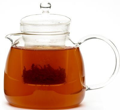 GROSCHE Monaco Glass Teapot with Glass Tea Infuser, 42 fl oz. Capacity