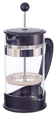 French Press: GROSCHE Dresden - 1000ml, 34 fl. oz, 8 cup, German SCHOTT glass, Eco-Friendly, 50% Recycled plastic