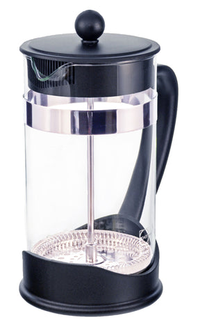 French Press: GROSCHE Dresden - 1000ml, 34 fl. oz, 8 cup, German SCHOTT glass, Eco-Friendly, 50% Recycled plastic