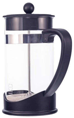 French Press: GROSCHE Dresden - 1000ml, 34 fl. oz, 8 cup, German SCHOTT glass, Eco-Friendly, 50% Recycled plastic