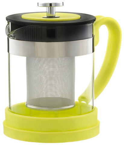 Infuser Teapot: GROSCHE Valencia - Yellow, 600ml/20 fl. oz