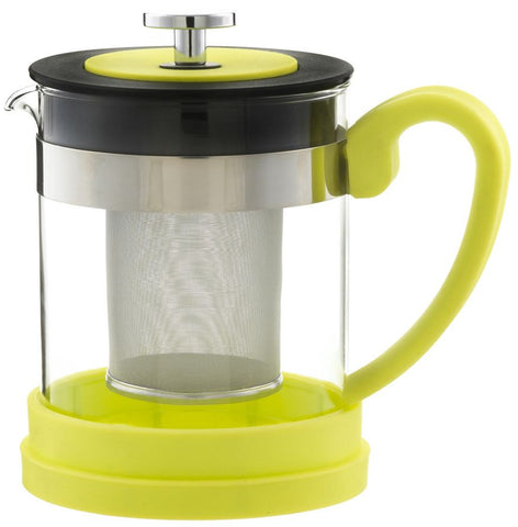 Infuser Teapot: GROSCHE Valencia - Yellow, 600ml/20 fl. oz