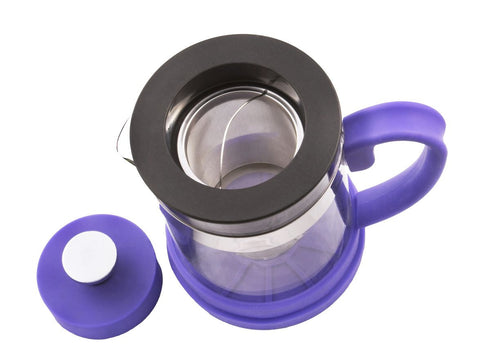 Infuser Teapot: GROSCHE Valencia - Purple, 600ml/20 fl. oz