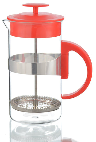 KAFFE MAESTRO Barista Coffee & Tea Press - Red, 1000ml/34 fl. oz