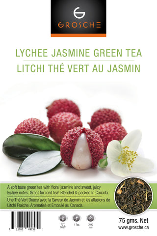 Green Tea: Lychee Jasmine - loose leaf, 75 grams
