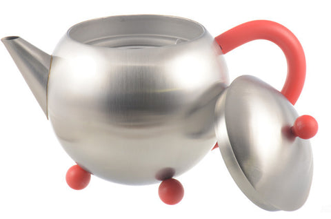 Infuser Teapot: Milo Mayfair Teapot - Red, 775ml/27 fl. oz