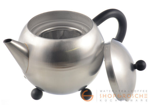 Infuser Teapot: Milo Mayfair Teapot - Black, 775ml/27 fl. oz