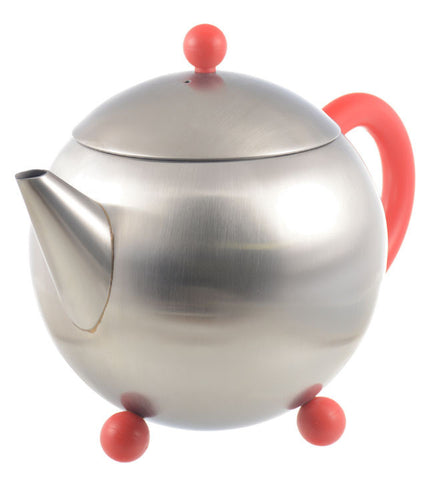Infuser Teapot: Milo Mayfair Teapot - Red, 775ml/27 fl. oz
