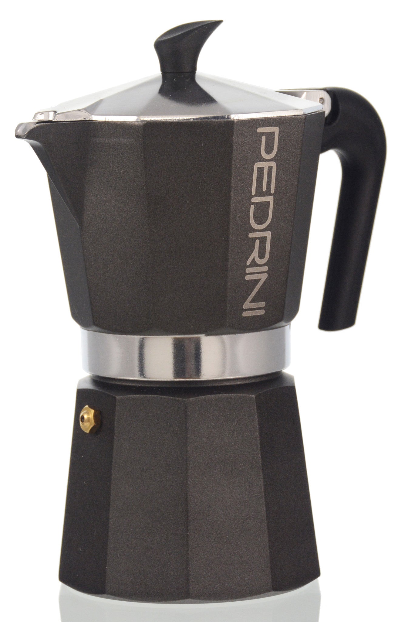 Pedrini Coffee Maker Two Cups Stainless Steel - Leaders Center