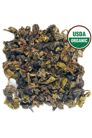 Single Serve Tea Pouch: Organic Slimming Oolong - loose leaf green tea, 2 grams
