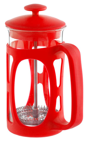 French Press: GROSCHE Basel - Red, available in 2 sizes