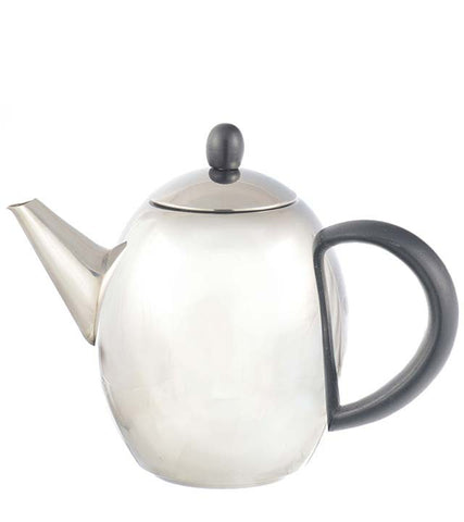 Infuser Teapot: Stainless Steel Teapot - 1000ml/34 fl. oz