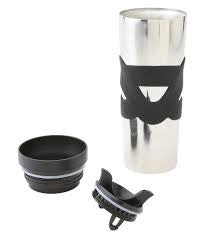 Travel Mug: BODUM Stainless Steel Vacuum Travel Mug: Black, 450ml/15 fl. oz