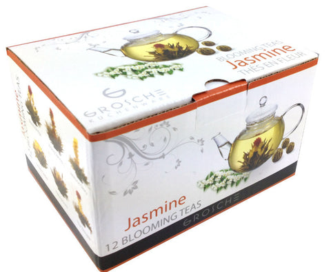 Munich Infuser teapot 1250 ml with 12 pack blooming tea - REFURBISHED