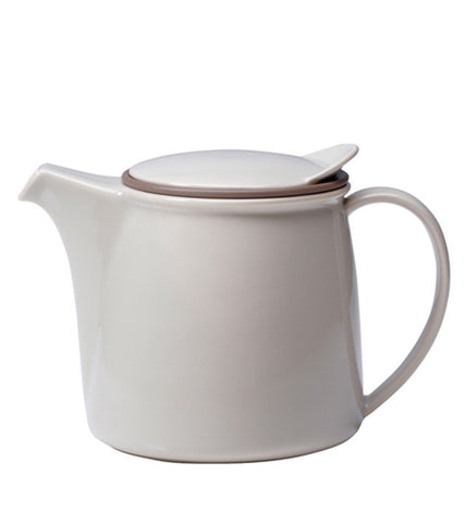 Infuser Teapot: KINTO Brim - Gray, available in 2 sizes