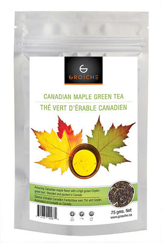 Green Tea: Canadian Maple - loose leaf, 75 grams