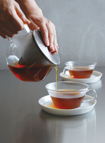 Infuser Teapot: KINTO Carat - available in 2 sizes