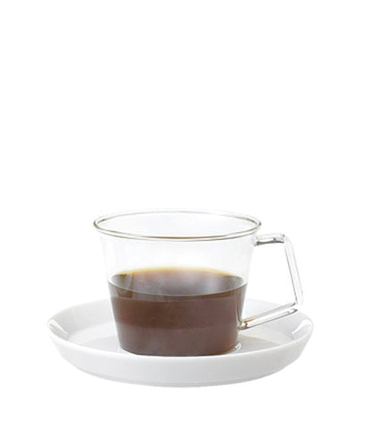 Glassware: KINTO Cast Coffee Cup & Saucer - 220ml/7.4 fl. oz
