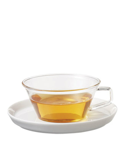 Glassware: KINTO Cast Tea Cup & Saucer - 220ml/7.4 fl. oz