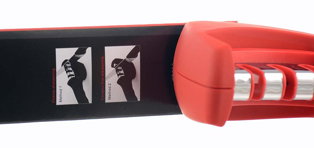 Knife Sharpener - Red