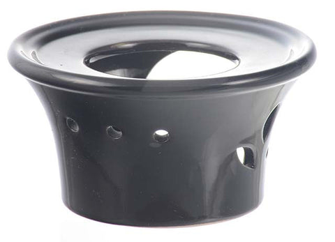 Teapot Warmer: Ceramic Warmer - Black