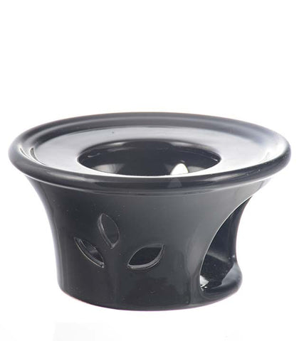 Teapot Warmer: Ceramic Warmer - Black