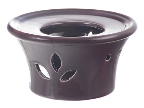 Teapot Warmer: Ceramic Warmer - Plum Purple