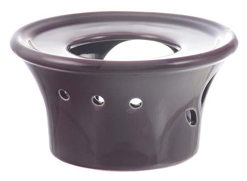 Teapot Warmer: Ceramic Warmer - Plum Purple