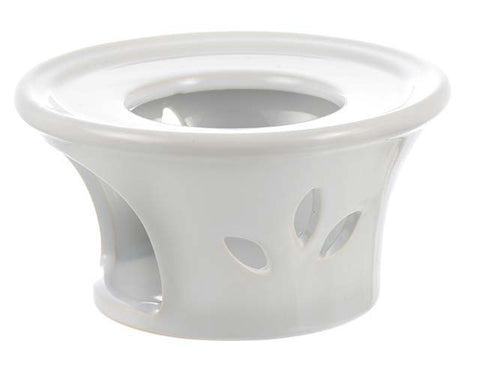 Teapot Warmer: Ceramic Warmer - White