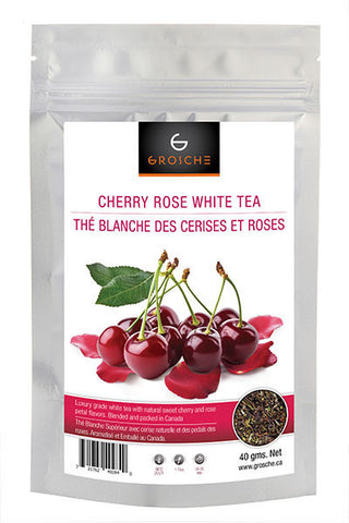 White Tea: Cherry Rose - loose leaf, 40 grams